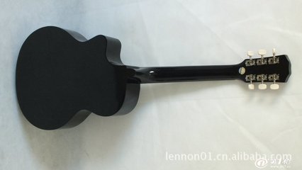 供應優(yōu)質吉他 Lennov 38寸A款黑色，專業(yè)商家提供高品質民族彈撥樂器